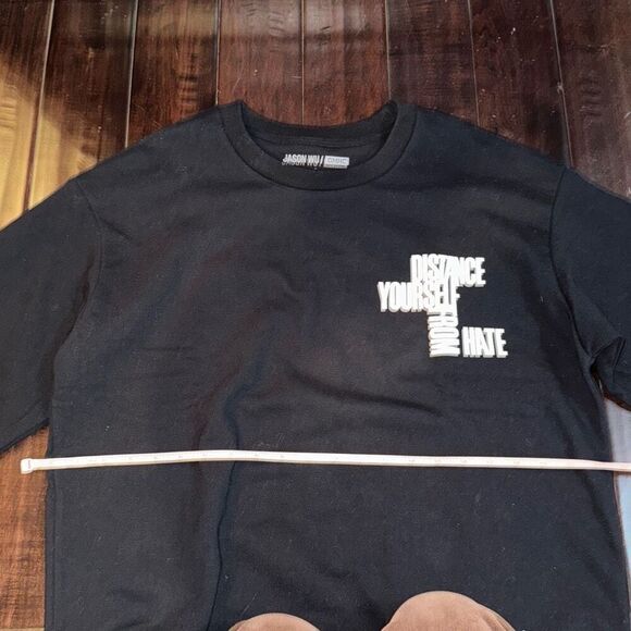 Jason wu men’s black crewneck size small - Picture 4 of 7